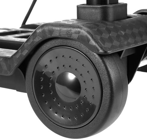 شاحنة يدوية سوداء قابلة للطي، سعة 110 رطل، عربة بناء صلبة بعجلتين، قابلة للطي، عربة أمتعة للأمتعة والتسوق والتحرك in Kuwait