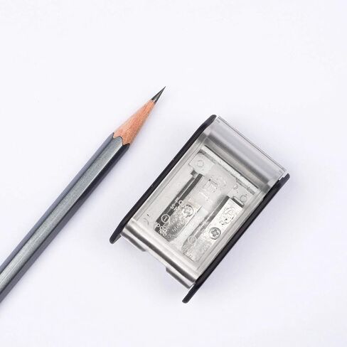 Blackwing Pencil Sharpener, Two-Step Sharpener, Black 104285 in Saudi Arabia