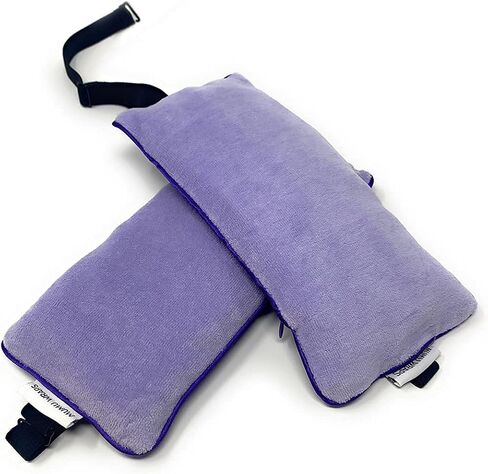 Weighted Eye Mask for Sleeping - Lavender Eye Pillow for Yoga, Meditation, Relaxation Headache, Migraine, Sinus Pain Relief in Saudi Arabia
