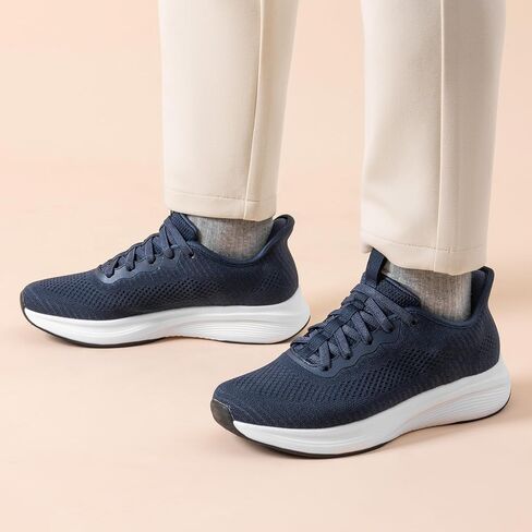 Bruno Marc Men's Hands Free Slip-on Walking Shoes Casual Breathable Comfortable Knit Sneaker in Saudi Arabia