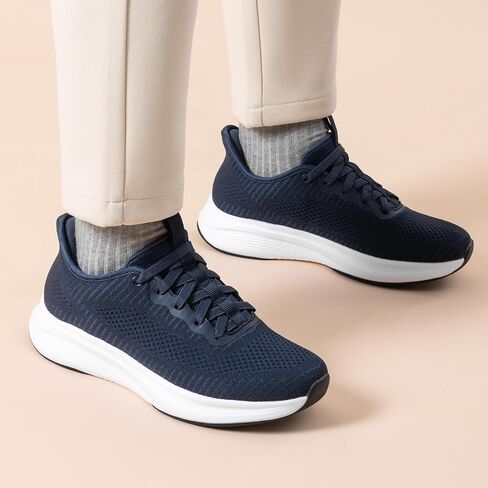 Bruno Marc Men's Hands Free Slip-on Walking Shoes Casual Breathable Comfortable Knit Sneaker in Saudi Arabia