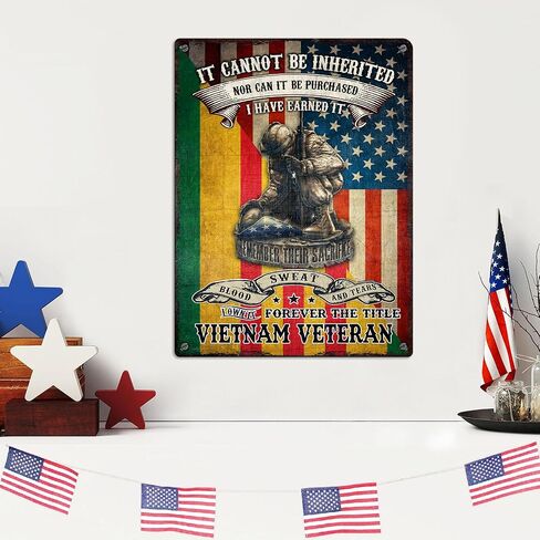 We The People Patriotic American Eagle Tin Metal Sign, Memorial Day Military Veterans US Decor Outdoor Indoor Wall Art Plaque Accessories Vintage Fourth 4th of July Independence Day (01) in Saudi Arabia