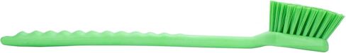 SPARTA 3662000 Flo-Pac Plastic Handle Utility Scrub Brush, Nylon Bristles, 2" Bristle Trim, 8" Length, White, 1 Count (Pack of 1) in Saudi Arabia