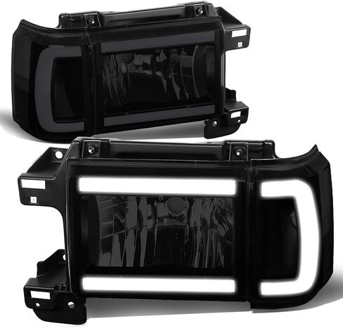 DNA MOTORING HL-OH-F15087-BK-CL1 Factory Style Headlight Corner Lamp Set for FORD BRONCO 1987-1991 FORD F-150 1987-1991 FORD F-250 1987-1991 FORD F-350 in Saudi Arabia