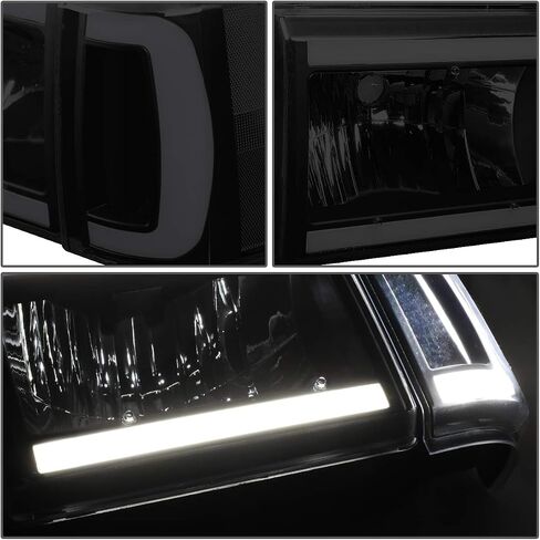 DNA MOTORING HL-OH-F15087-BK-CL1 Factory Style Headlight Corner Lamp Set for FORD BRONCO 1987-1991 FORD F-150 1987-1991 FORD F-250 1987-1991 FORD F-350 in Saudi Arabia