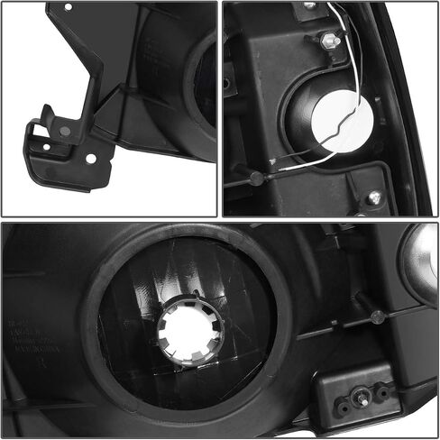 DNA MOTORING HL-OH-F15087-BK-CL1 Factory Style Headlight Corner Lamp Set for FORD BRONCO 1987-1991 FORD F-150 1987-1991 FORD F-250 1987-1991 FORD F-350 in Saudi Arabia