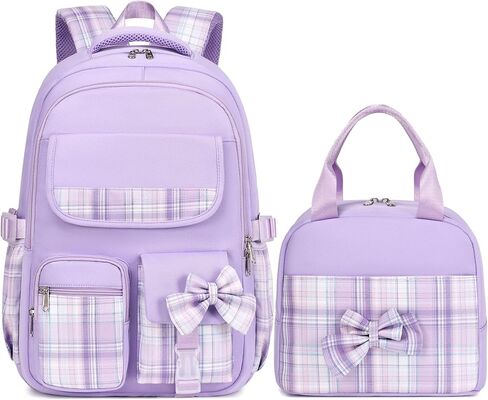 JIANYA Backpack for Boys, Kids Backpacks for School with Lunch Box, Blue in Kuwait