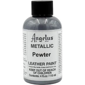 Angelus Acrylic Leather Paint-4oz.-Pewter