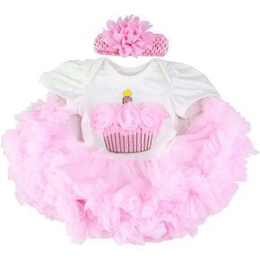 Reborn Dolls Baby Clothes Outfits for 20"- 23" Reborn Doll Girl Baby Clothing Tutu Dress Sets Children Birthday Gift…