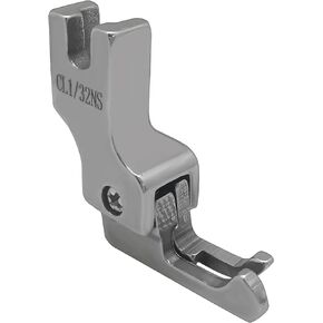 Right/Left Side Edge Guide Compensating Presser Foot CR1/16NS Compatible with Singer Juki Consew Brother Industrial Flat Sewing Machine