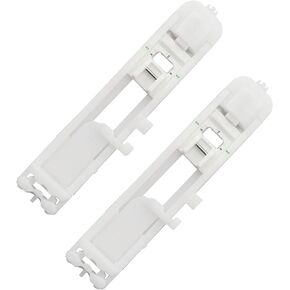2PCS Buttonhole Plastic Eyelet Presser Foot Buttonhole Foot Automatic Sliding Buttonhole Foot Presser Foot Domestic Plastic Button Hole Press Foot
