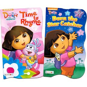 Baby Toddler Board Books - Set of 2 (Dora the Explorer Board Books)