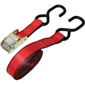 Everest Premium Cambuckle Straps – 1 PK – 1 IN – 15 FT – 500 LBS Working Load – 1500 LBS Break Strength – Ratchet Tie Down Alternative – Cargo Straps Perfect for Moving Appliances, Lawn Equipment and Motorcycles