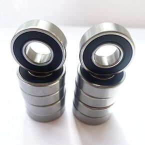 1616-2RS تتحمل 1/2 بوصة × 1-1/8 × 3/8 محامل كروية محكمة الغلق 10 قطع... in Kuwait