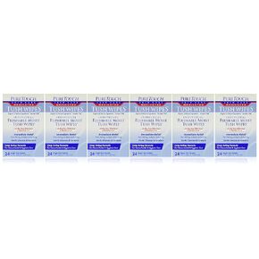 PureTouch MEDICATED Tush Wipes for adults 24 Individual Flushable Moist Wipes/ 6 boxes144 Single-Use-Packets