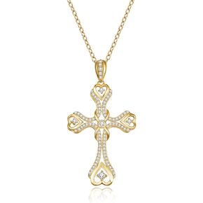Turquoise Cross Necklaces for Women - 925 Sterling Silver Oval Blue Turquoise Necklace Adjustable Box Chain Boho Vintage Statement Pendant Necklace Turquoise Western Necklaces