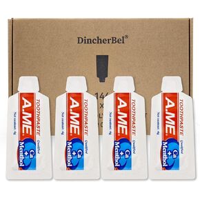 Bulk Travel Size Toothpaste, 0.15 Ounce (Bulk Pack - 144 Sachet) - Disposable Mini Toothpaste Travel Sized, Guests Toothpaste Fresh Scent Hotel Toiletries