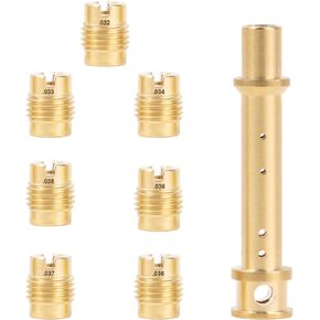 SOFO Carburetor Main Jet Kit for Predator 212cc 196cc GX160 GX200 Hemi or Non Hemi 032 033 034 035 036 037 038 Mini Bike Go Kart Carb (8 pcs)