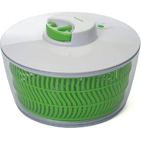 ROPE SALAD DRYER WITH STOP, GREEN - 4L