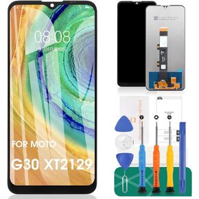 لاستبدال شاشة Moto G30 لشاشة Moto G30 LCD لـ XT2129 XT2129-1 XT2129-2 XT2129-3 قطع غيار محول الأرقام لشاشة اللمس