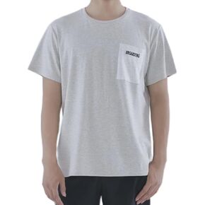 Men's EMF Shielding T-Shirt, Anti Radiation Protection to 99.99%, Cotton and SilverFiber Fabric Short Sleeve