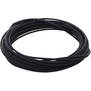 Polyolefin Heat Shrinkable Tube 1.0mm Dia. Black Shrink Tubing, 6M/19.7ft DIY Waterproof Insulation Sealing Shrinkable Tube in Kuwait