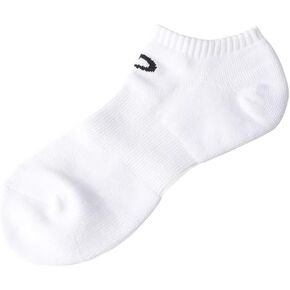Phiten Metax Sports Ankle Socks (2 Pair) (25-27cm (Men's 7-9 / Women's 9-11), White)