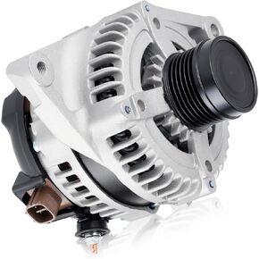 11402 Car Alternator 12V 100 Amp, 6-Groove Pulley Fit for Camry 2012-2015, for RAV4 2009-2012, tC 2011-2016 L4 2.5L Automotive Replacement Alternators 12946, VND0512, AND0512, 400-52452R