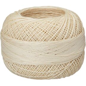 Handy Hands Lizbeth Size 80 HH80603 Cotton Thread, Ecru