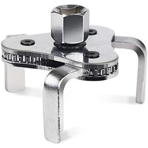 Shankly Universal Oil Filter Wrench, Adjustable Oil Filter Wrenches Ranging from 2.75" to 3.75" inches, Durable and Adjustable Oil Filter Removal Tool
