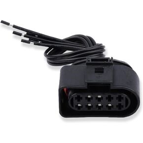 Headlight Pigtail Connector Fit for Kenworth T660 T700, Halogen Headlight Headlamp Pigtail Connector