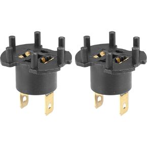 Turn Signal Light Lamp Bulb Sockets No.3417533E50 Tail Light Bulb Sockets for Suzuki Grand Vitara 2006-2013 Plastic Black (Set of 2)