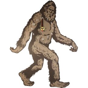 Mid-South Products - Bigfoot Swinging Legs Clock