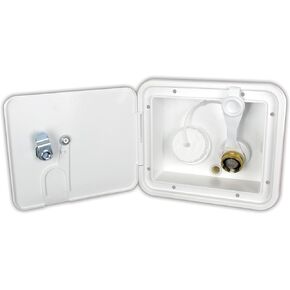 JR Products K7112-6-A City / Gravity Water Hatch, Polar White