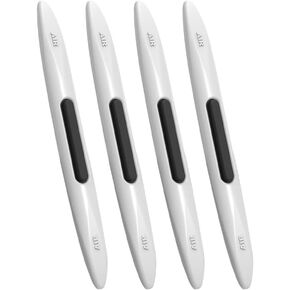 MiOYOOW 4PCS Car Side Door Edge Guards, Anti Collision Car Bumper Trims Eliminate Static Electricity Auto Scratch Stickers for Car SUV Pickup Truck