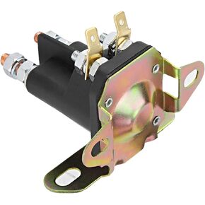 Starter Solenoid 12V,Solenoid Starter 12V Ride On Mower Universal 400Amp Solenoids 4 Post Pole,Universal 4 Post Starter Solenoid Fit for Exmark 1-513075 117-1197 513075 212655