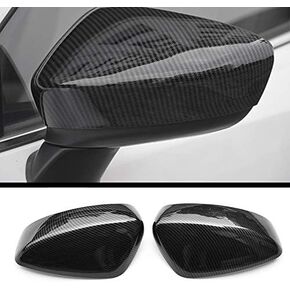 Car Styling Car rearview mirror cover frame Cover Trim Accessories For Mazda 3 Axela 2014 2015 2016 2017 2018 ABS Carbon fibre