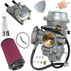 Carburetor for Polaris Sportsman 500 4X4 HO 2001-2005 & 2010-2012,1997-2009 Scrambler 500 4x4,2000 2001 2002 Trail Boss 325 Carb with Fuel Pump & Air Filter