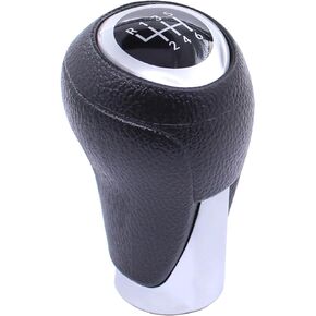 ApplianPar Gear Shifter Shift Knob Head Lever Leather for Mazda 3 6 CX-5 2014-2017 Manual 6 Speed