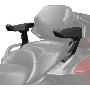 SAUTVS Passenger Armrests for Can-Am Spyder RT, Rear Passenger Arm Rest Kit for Can Am Spyder RT 2020-2024 Accessories (Replace #219401181)