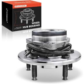 A-Premium 2 x Front Wheel Bearing and Hub Assembly with ABS & 5-Lug Compatible with Ford F-150 F150 2000-2004, F-150 F150 Heritage 2004, 4WD & 4-Wheel ABS Only