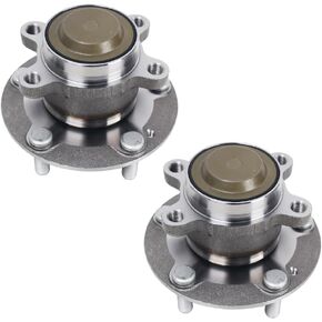 Autoround Pair 512570 Rear Wheel Hub and Bearing Assembly Replacement for Honda Civic 2016-2021/ Insight 2019-2022
