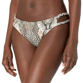 Cyn & Luca Women's Standard Swim Bottom Bikini with Front Braiding