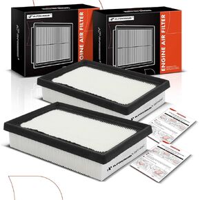 A-Premium 2-PC Engine Air Filter Compatible with Toyota Corolla 2020-2022 1.8L(Hybrid Only), Prius 2016-2022 1.8L, Prius C 2012-2019 1.5L, Prius Prime 2017-2022 1.8L, Prius AWD-e 2019-2022 1.8L