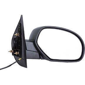Side Mirror Fits for 2007-2013 for Chevy Silverado 1500 2500 HD 3500 HD,for GMC Sierra 1500 2500 HD Yukon/Yukon XL 1500 Power Heated Manual Folding Front Right Passenger Side Door Mirror
