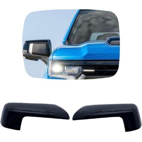 غطاء غطاء مرآة من الكروم متوافق مع ملحقات 2019 2020 2021 2022 2023 Chevy Silverado 1500 وGMC Sierra 1500 (كروم)