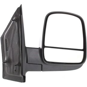 For Chevy Express 2500 2008-2018 Door Mirror Driver Side | Manual Folding | Non-Heated | Textured Black | Replacement For 20838065 | GM1320395