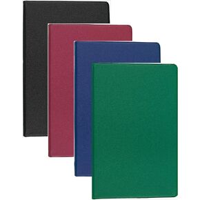 Mead 5" x 3" Memo Book, 6-Ring with Narrow Ruled Paper, Assorted Colors (46000)