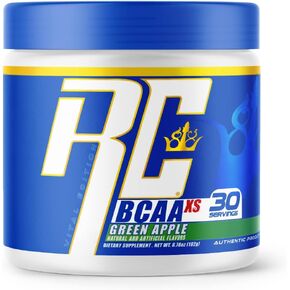 Ronnie Coleman Signature Series BCAA XS Powder with Essential Amino Acids, Post Workout Muscle Recovery, Sugar Free Hydration Drink Mix, Supplement for Women and Men, Cotton Candy Flavor, 30 Servings