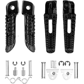 Front Rear Foot Pegs Footrest Fit For Suzuki GSXR GSX-R 600 750 1000 2005-2020